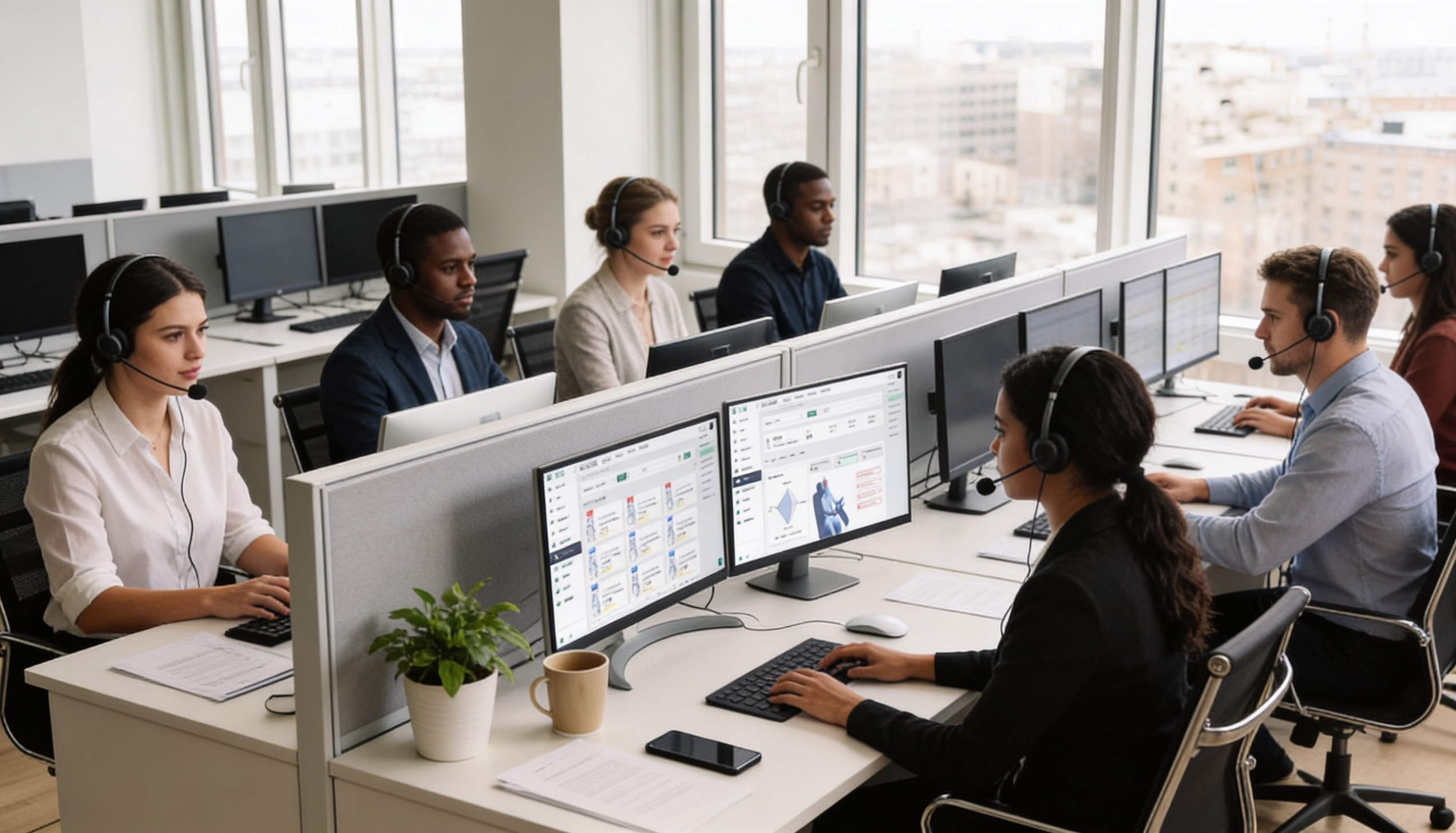 SafeGuard - People monitoring drivers in office