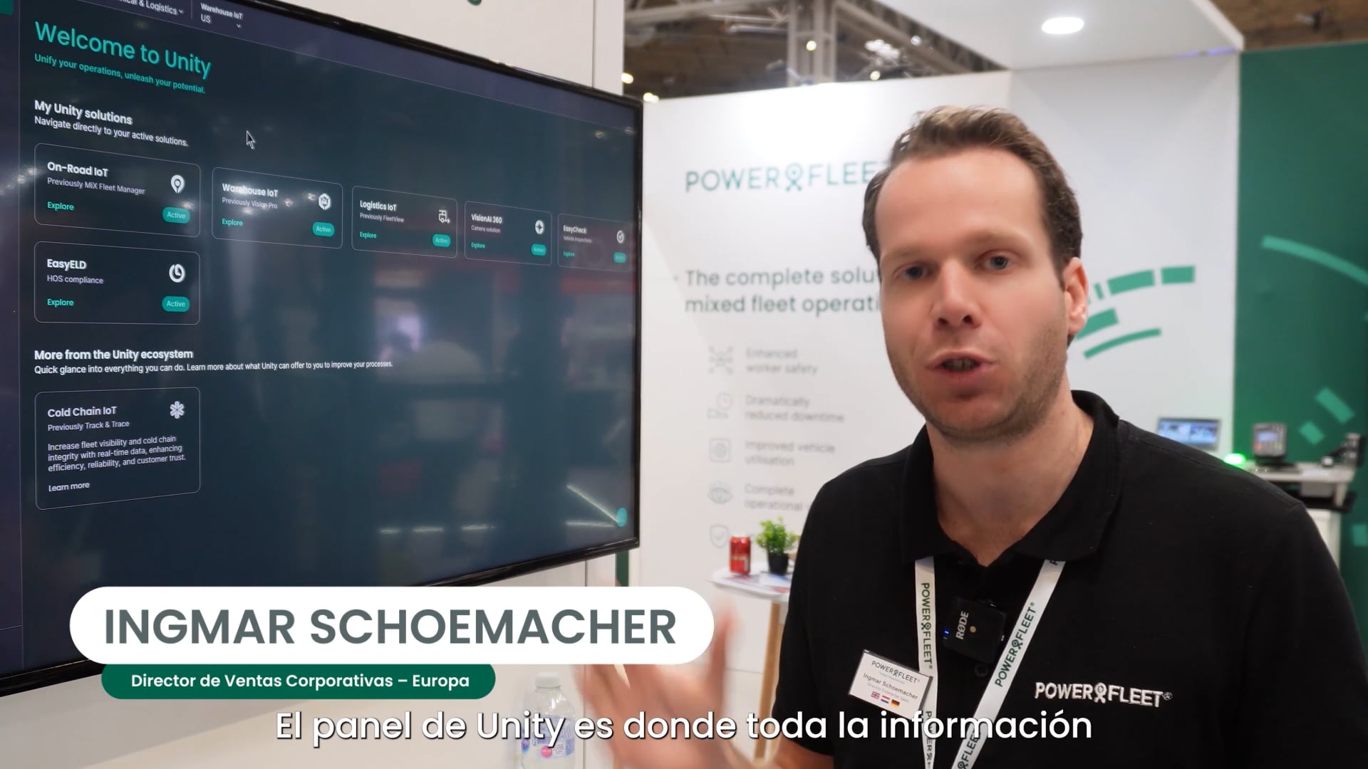 Plataforma Unity: visibilidad total de la flota