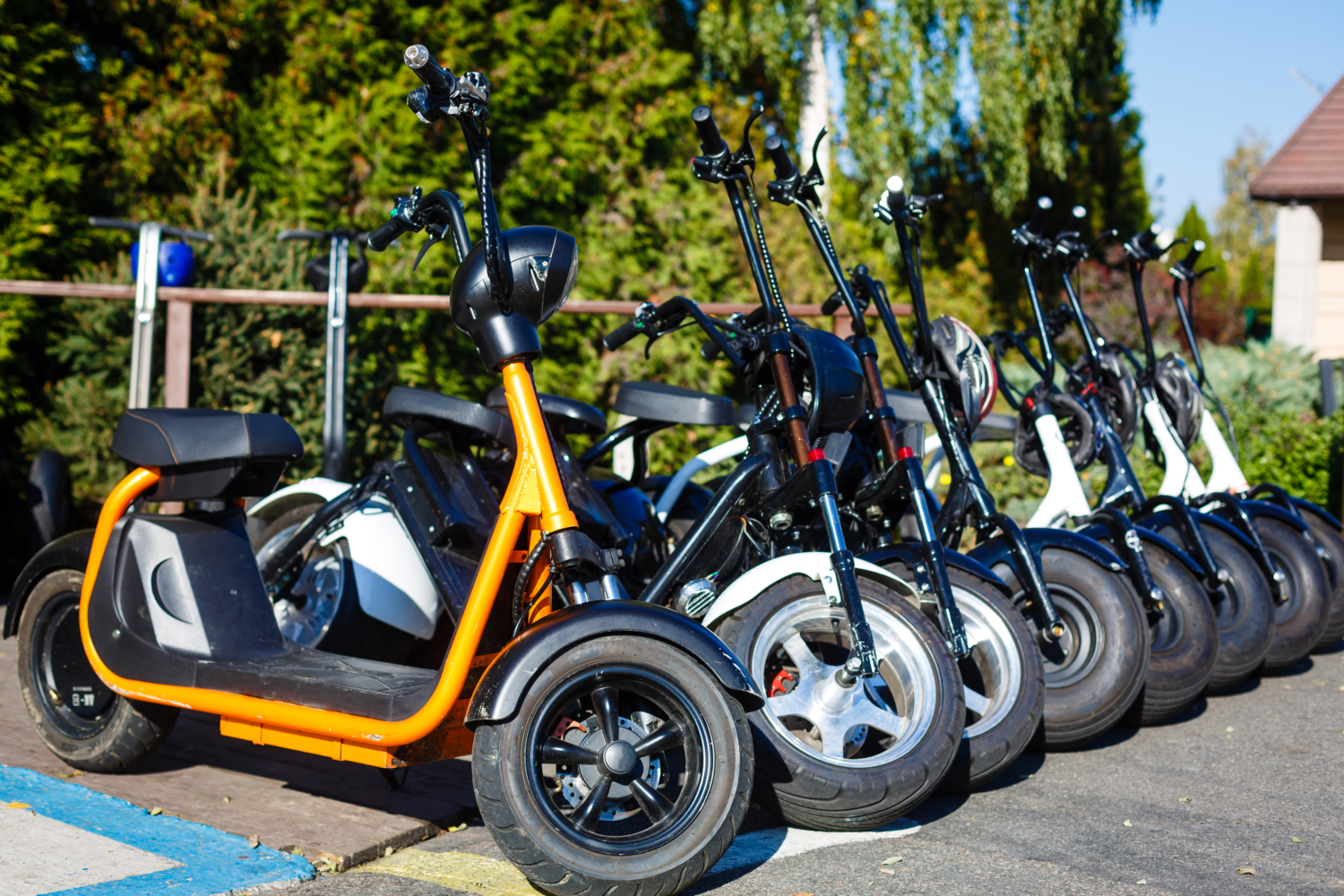 Electric mobility scooter details
